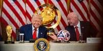 Infantino vive crise pol&iacute;tica no comando da Fifa &ndash;  Foto: Daniel Torok / White House / Jogada10