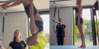Xuxa mostra rotina de exerc&iacute;cios  Foto: Reprodu&ccedil;&atilde;o/Instagram
