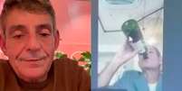 TJMG afasta juiz flagrado bebendo vinho e fumando durante julgamento virtual  Foto: 