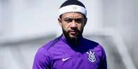 Foto: Memphis Depay segue com futuro indefinido ( Rodrigo Coca/Ag.Corinthians) / G&aacute;vea News