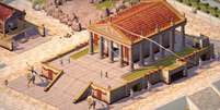 Theos: Cities of Myth, jogo de construção de cidades da Grécia Antiga, ganha trailer de gameplay  Foto: Reprodução / Dotemu