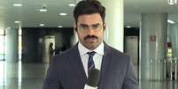 T&uacute;lio Am&acirc;ncio nega problemas pessoais com outros jornalistas da GloboNews  Foto: Reprodu&ccedil;&atilde;o