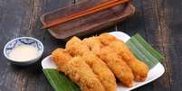 banana à milanesa na airfryer. Foto: SaúdeLAB
