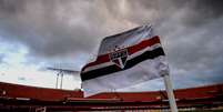 Bandeirinha escudo do São Paulo Foto: Bandeirinha escudo do São Paulo ( Divulgação/ São Paulo) / Gávea News