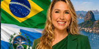 A ex-paquita Andr&eacute;a Sorvet&atilde;o  Foto: Reprodu&ccedil;&atilde;o/Instagram