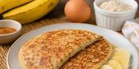 Pão de frigideira com 3 ingredientes. Foto: SaúdeLAB