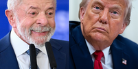 Montagem com fotos de Lula e Donald Trump  Foto: Getty Images / BBC News Brasil