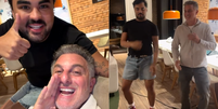 Luciano Huck confirma Lucas Guedez na Dan&ccedil;a dos Famosos  Foto: Reprodu&ccedil;&atilde;o/Instagram