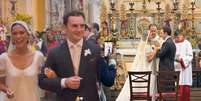 Atriz de 'A Nobreza do Amor', Theresa Fonseca rouba a cena com vestido deslumbrante em casamento com diretor teuto-brasileiro. Veja fotos!. Foto: Reprodu&ccedil;&atilde;o/Instagram / Purepeople