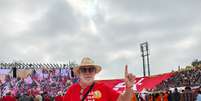 Apoiadores de Lula passaram a adotar o chap&eacute;u Panam&aacute;  Foto: Beatriz Araujo/Terra