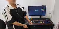 Ladr&otilde;es s&atilde;o presos na China por trocar placas RTX 5080 por RTX 3060 em hot&eacute;is de eSports  Foto: Reprodu&ccedil;&atilde;o / Pol&iacute;cia de Wuhan