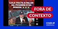 V&iacute;deo em que Lula promete que popula&ccedil;&atilde;o vai &lsquo;voltar a comer picanha&rsquo; &eacute; de 2025, n&atilde;o recente  Foto: Reprodu&ccedil;&atilde;o/TikTok / Estad&atilde;o