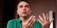 Fl&aacute;vio Bolsonaro, candidato &agrave; presid&ecirc;ncia da Rep&uacute;blica pelo PL  Foto: Wilton J&uacute;nior/Estad&atilde;o / Estad&atilde;o