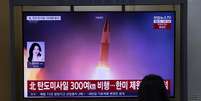 Segundo a Coreia do Sul, Pyongyang lan&ccedil;ou ao menos 10 proj&eacute;teis  Foto: ANSA / Ansa - Brasil