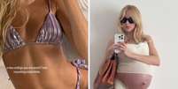 Isabella Scherer resgata foto de como costumava ser seu umbigo  Foto: Reprodu&ccedil;&atilde;o Instagram | @isascherer