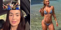 Larissa Santos defende Virginia e diz que para chegar no resultado f&iacute;sico da influencer &eacute; necess&aacute;rio consistente de exerc&iacute;cios e alimenta&ccedil;&atilde;o.  Foto: Reprodu&ccedil;&atilde;o/ Redes Sociais