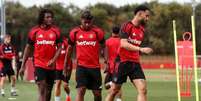 Bruno Fernandes durante atividade na pr&eacute;-temporada do clube - Foto: Divulga&ccedil;&atilde;o / Jogada10