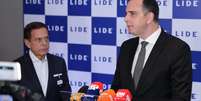 Pacheco disse à imprensa que ‘dificilmente’ PEC da escala 6x1 será decidida antes das eleições  Foto: Evandro Macedo e Gabriel Okawa/LIDE