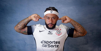 Ap&oacute;s a conquista do t&iacute;tulo do Campeonato Paulista, foi revelado conversas do Corinthians sobre a extens&atilde;o do contrato de Memphis Depay.   Foto: Rodrigo Coca/Ag&ecirc;ncia Corinthians / Esporte News Mundo
