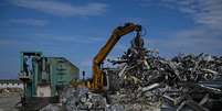 País lançou iniciativa para reutilizar escombros de construções destruídas  Foto: ANSA / Ansa - Brasil