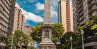 Pra&ccedil;a Sete, no Centro de Belo Horizonte, em Minas Gerais   Foto: 