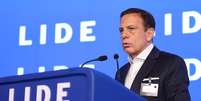 Jo&atilde;o Doria durante o 25&ordm; F&oacute;rum Lide Empresarial, realizado no Rio de Janeiro  Foto: Evandro Macedo e Gabriel Okawa/LIDE