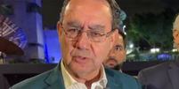 Augusto Cury em live ap&oacute;s desist&ecirc;ncia de debate da Band  Foto: Reprodu&ccedil;&atilde;o/Instagram