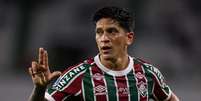 Germ&aacute;n Cano em a&ccedil;&atilde;o pelo Fluminense Foto: G&aacute;vea News