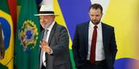 O presidente da da República Luiz Inácio Lula da Silva e o ministro Dario Durigan  Foto: Wilton Junior/Estadão / Estadão