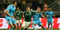 Abel Ferreira tem dois t&iacute;tulos contra o Santos, de Libertadores e Paulist&atilde;o &ndash;  Foto: Cesar Greco/Palmeiras/by Canon / Jogada10