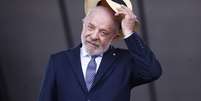 O presidente Luiz In&aacute;cio Lula da Silva (PT) participa da cerim&ocirc;nia em celebra&ccedil;&atilde;o ao Dia do Soldado no Quartel-General do Ex&eacute;rcito, no Setor Militar Urbano, em Bras&iacute;lia  Foto: WILTON JUNIOR / Estad&atilde;o