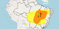 Inmet alerta para temporais em 7 estados nesta quarta-feira Foto: Reprodu&ccedil;&atilde;o/Inmet