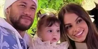 Neymar e Amanda Kimberlly s&atilde;o pais de Amanda  Foto: Reprodu&ccedil;&atilde;o/Instagram