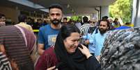 Mulher entrevistada pela AFP, Jaweria, afirmou ter perdido sua filha no inc&ecirc;ndio, na ala de Sa&uacute;de Materno-Infantil (MCH) do Hospital do Instituto de Ci&ecirc;ncias M&eacute;dicas do Paquist&atilde;o (PIMS), em Islamabad, em 26 de agosto de 2026.  Foto: AFP - AAMIR QURESHI / RFI