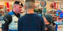 Ocorrência foi atendida por agente do Segurança Presente; caso ocorreu em supermercado na Barra da Tijuca Foto: Divulgação/Segurança Presente