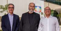 Jo&atilde;o Roberto, Roberto Irineu e Jos&eacute; Roberto Marinho ficaram muito mais ricos do que o pai, fundador da Globo  Foto: Reprodu&ccedil;&atilde;o