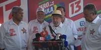 Lula participou de ato de campanha na Bahia nesta sexta-feira, 28  Foto: Reprodu&ccedil;&atilde;o/Youtube/Lula