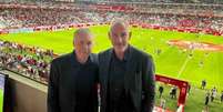 Ancelotti acompanhou Lille x PSG, no Stade Pierre-Mauroy - Foto: Divulga&ccedil;&atilde;o / LOSC / Jogada10