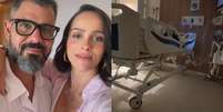Juliano Cazarr&eacute; e a esposa, Let&iacute;cia Cazarr&eacute; (Reprodu&ccedil;&atilde;o/Instagram)  Foto: Contigo
