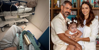 Juliano Cazarr&eacute; e Let&iacute;cia Cazarr&eacute; com filha Maria Guilhermina, de 4 anos.  Foto: Reprodu&ccedil;&atilde;o/ Redes Sociais