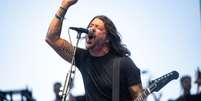 Dave Grohl, l&iacute;der do Foo Fighters  Foto: Scott Dudelson / Getty Images for Coachella / Rolling Stone Brasil