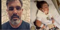 Juliano Cazarr&eacute; explica o quadro atual da filha, Maria Guilhermina  Foto: Reprodu&ccedil;&atilde;o/Instagram