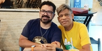 Edson Monteiro e Rog&eacute;rio Valen&ccedil;a  Foto: Reprodu&ccedil;&atilde;o/Instagram