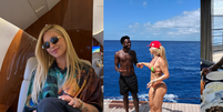 Biqu&iacute;ni neon, calcinha asa-delta, iate e jatinho: V&iacute;rginia e Vini Jr. esbanjam luxo e estilo em viagem pela Europa. Veja fotos!.  Foto: Reprodu&ccedil;&atilde;o/Instagram / Purepeople