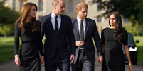 'Há um profundo sentimento de traição': Com Harry e Meghan de volta ao Reino Unido, William e Kate freiam reação instintiva e veem aproximação como construção lenta, segundo revista.  Foto: Getty Images, WPA Pool / Purepeople