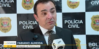 Delegado Fabiano Almeira falou sobre o caso em entrevista &agrave; TV Globo  Foto: Reprodu&ccedil;&atilde;o/TV Globo