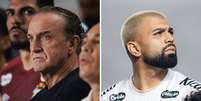 Cuca afirma que desconhecia desejo de Gabigol em sair do Santos: 'Para mim &eacute; novidade' Foto: Montagem/Fotos: Raul Baretta/ Santos FC