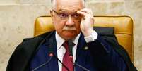 O presidente do STF, ministro Edson Fachin, no plenário da Corte.  Foto: Wilton Junior/Estadão / Estadão