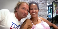 Adilma Pereira ao lado do ent&atilde;o marido  Foto: Reprodu&ccedil;&atilde;o/Italianismos