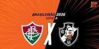  Foto: Arte Jogada10 - Legenda: Fluminense e Vasco duelam no M&aacute;rio Filho / Jogada10